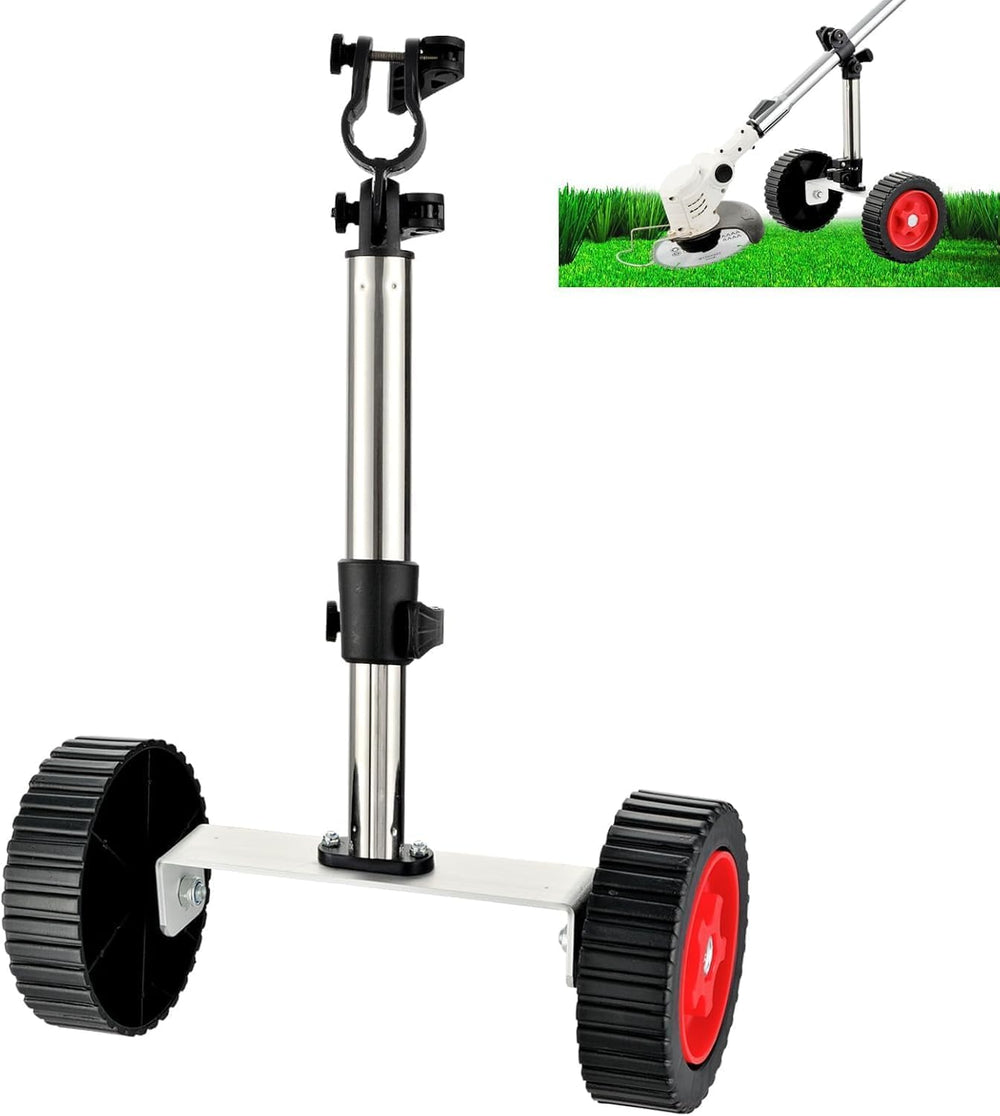 SANJIAN front view of wheel attachment showing stable support and easier trimming