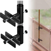 SANKINS clamp holder front view showing sturdy stainless-steel mount and secure fit