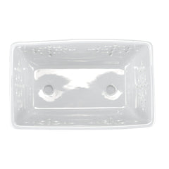 Sanmudecor ceramic pot paired with matching drip tray protecting surfaces from moisture