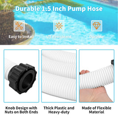 sawluv close-up of polyethylene hose wall demonstrating durable, flexible material