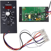 Saycker front panel overview showing clear display and controls for quick setup