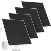 Saysurey front view of four-panel kit showing complete outdoor power solution