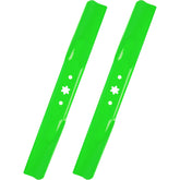 SCBHWJ front view of 42 inch mower blade showing clean cutting edges and balance