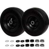 SCBHWJ front view of pre-mounted wheel assembly showing ready-to-install convenience