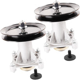 SCBHWJ spindle assembly front view showing mounting holes and OEM fit benefits