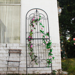 SCENDOR trellis in backyard setting adding curb appeal and ambiance