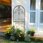 SCENDOR trellis front view showing full panel and decorative support benefit
