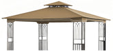 SCOCANOPY front view of beige replacement canopy restoring shade