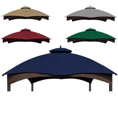 SCOCANOPY front view of navy replacement top showing full fit and clean lines