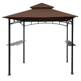 SCOCANOPY front view installed on gazebo showing renewed protection