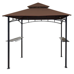 SCOCANOPY front view installed on gazebo showing renewed protection