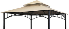 SCOCANOPY front view of light beige replacement roof showing clean fit and protection