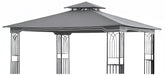 SCOCANOPY front view of grey replacement canopy showing clean fit