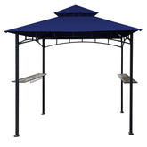 SCOCANOPY front view of replacement grill gazebo top showing full fit and profile