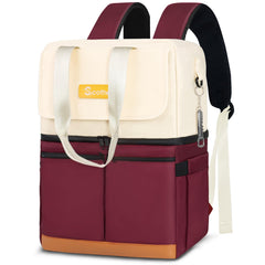 Scothen front view showing bag design and easy carry benefit