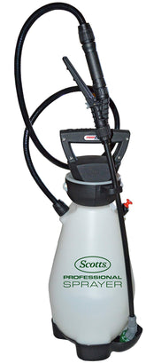 Scotts front view of sprayer showing compact design and fast setup benefit