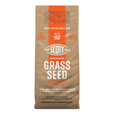 Scotts O.M. Scott & Sons front packaging showing product and coverage benefits