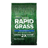 Scotts Rapid Grass front packaging showing product and coverage details to simplify purchase