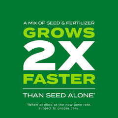 Scotts texture detail of seed mix illustrating balanced seed-to-fertilizer ratio