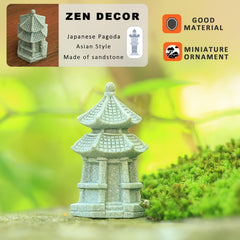 Sdeetesamjun miniatures arranged in a desk zen garden to promote focus