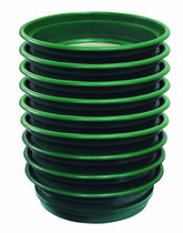 SE front view of nine-piece sifting set showing organized stack and brand