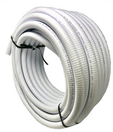 Sealproof front view of 25 ft PVC hose showing label and length, highlights quality