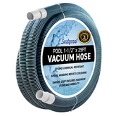 Sealproof front view of 25ft hose showing length and durable build for reliable cleaning