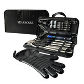SEARWARE front case open showing organized tool set and easy transport