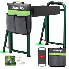 seasky front view folded kneeler showing compact storage and quick setup benefit