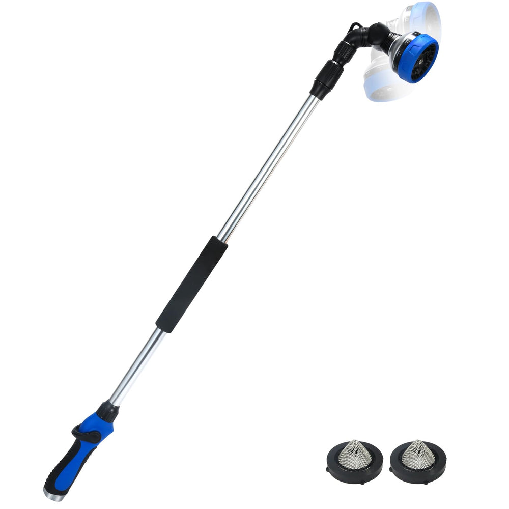 Seatern front view of watering wand showing full body and color, easy control