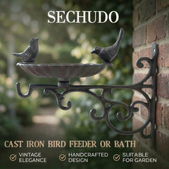 SECHUDO ornate scroll bracket detail offering strong support and vintage style