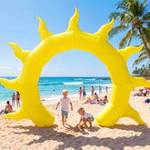 Seenelling sun arch front view showing bright entrance and visual impact
