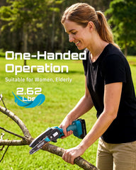 Seesii held in one hand demonstrating lightweight control and reduced fatigue