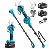 SEESII pole pruner front view showing full tool and benefits