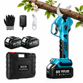 SEESII front view of cordless pruner showing ergonomic grip and compact design benefits