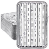 SEEWEY front pack of 50 aluminum grill pans showing quantity convenience