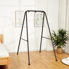 SELFLA stand front view showing sturdy frame and stable design benefit