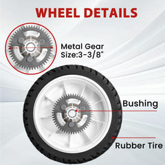 SENZHAO aggressive rubber tread closeup delivering improved traction