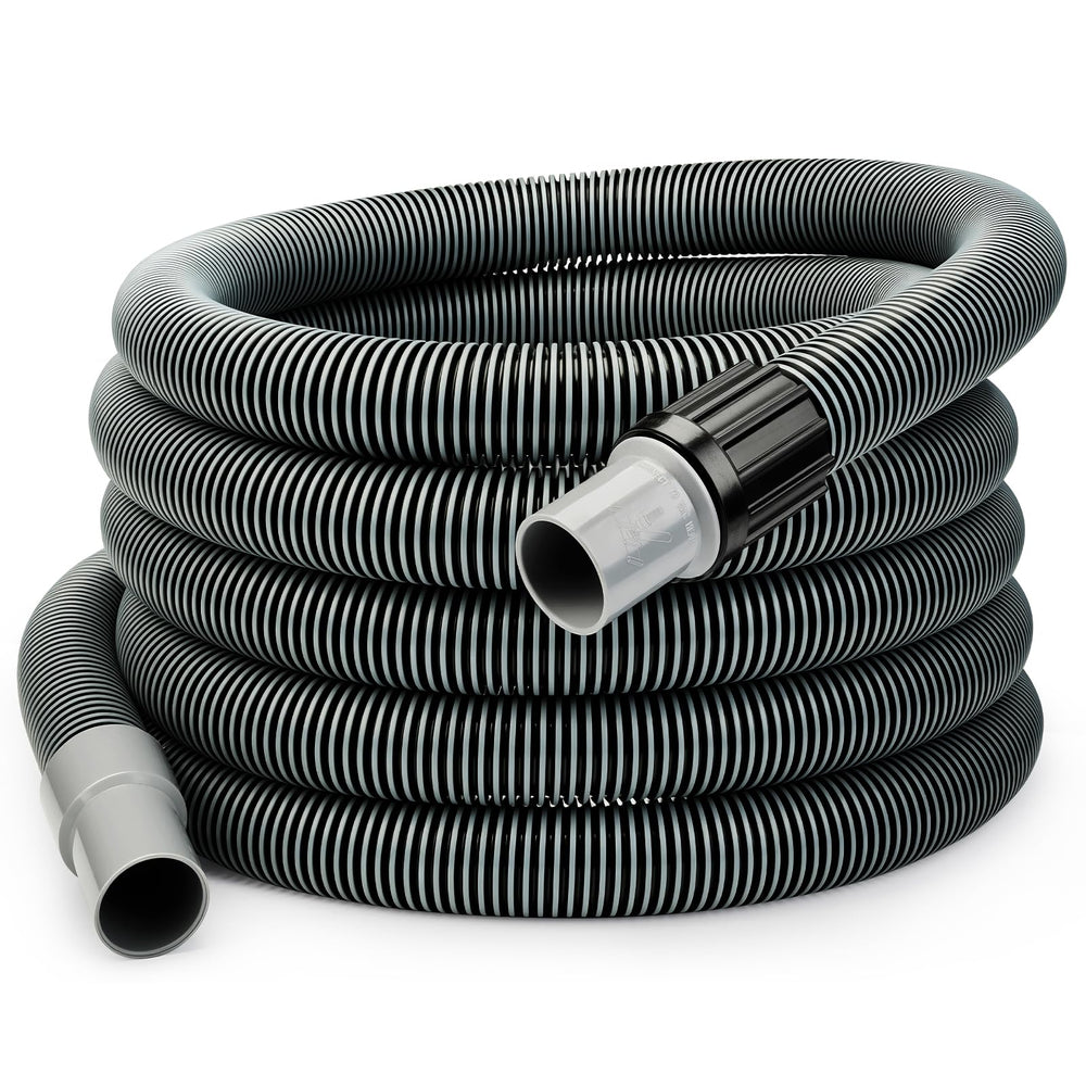 Sepetrel front view of hose packaging showing durable 40ft hose and branding, highlights reliability