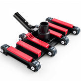 Sepetrel front view vacuum head showing wide cleaning path and reliable coverage