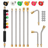 SEPLY extension wand front assembly showing full kit and storage convenience