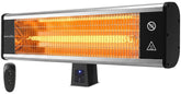 SereneLife front view showing compact heater and quick warmth benefit