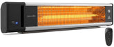 SereneLife front view of wall-mounted heater showing compact profile and quick warmth