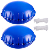 Sfcddtlg front packaging showing two pool pillows and included rope for easy winter support
