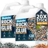 Shabebe 2-gallon container front label showing product name and size for quick identification