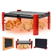 Shaledig front view of heater plate showing compact design and safe radiant surface