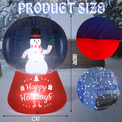 Shappy snow globe close-up of reinforced stitching for durable outdoor use