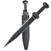 Sheffield Meridius front view showing full sword and sheath for reliable field carry