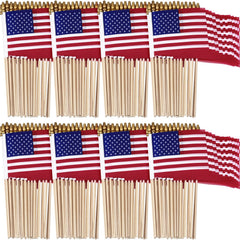 Shimeyao front view of American flag showing clear print and patriotic look
