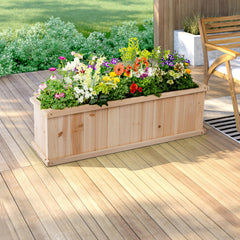 Shine Company liner installed inside planter protecting wood and retaining soil moisture benefit